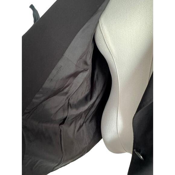 Marina Rinaldi Black Classic Italian Blazer Jacket Giacca Tailored Plus Size - Picture 8 of 14